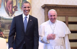 Pope and Obama