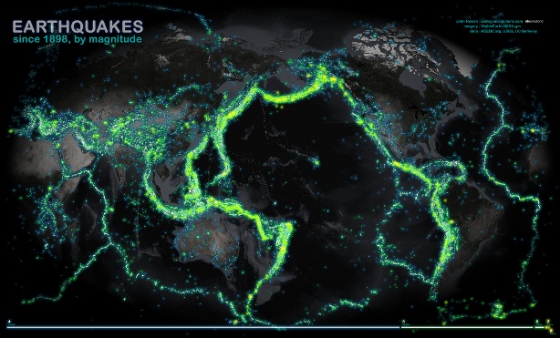 Earthquakes Map